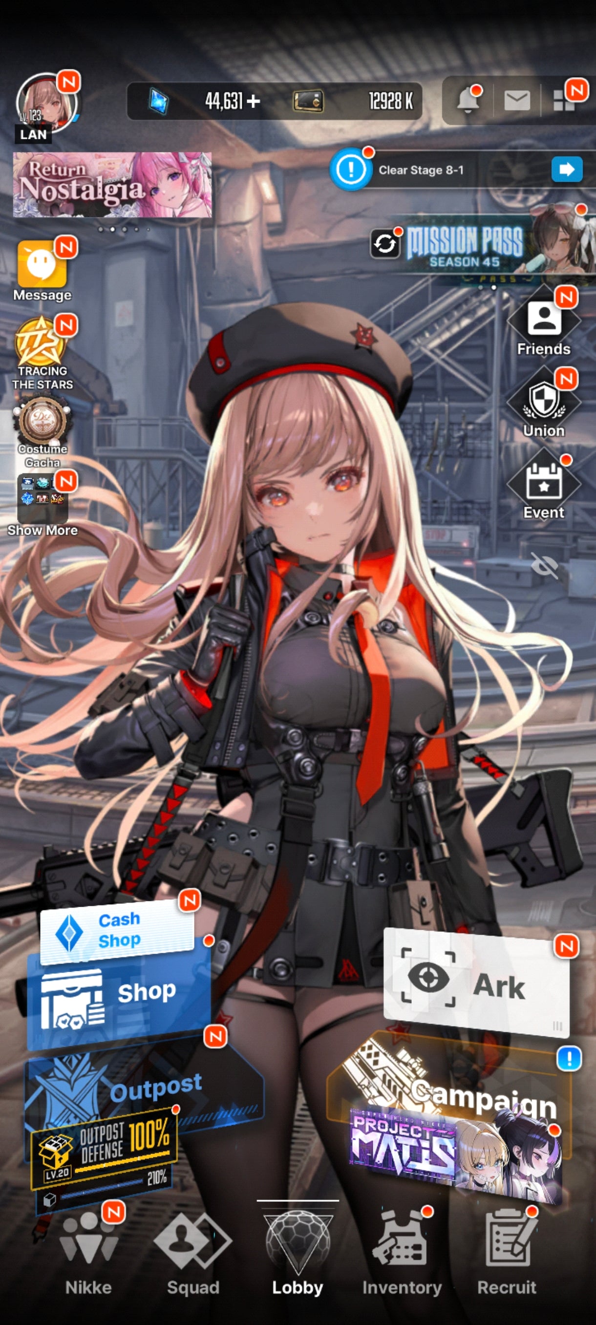 [GLOBAL] +44,631 GEMAS + 330 Vouchers💎Laplace: Ultimate Hero + Marciana: Marine Study + Reed Hood B1+ 15 SSR|GODDESS OF VICTORY: NIKKE cuenta reroll