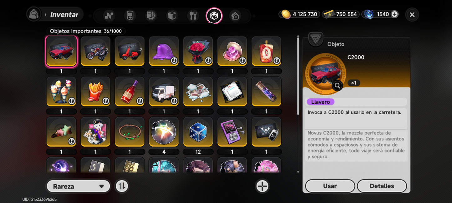 [Lvl 26] Shinku + Disco5 ⭐️: Espejismo Sonrojado + Iroi + Daffodill (SKIN) + Sakiri | SERVER AMERICA | Neverness to Everness NTE Cuenta reroll