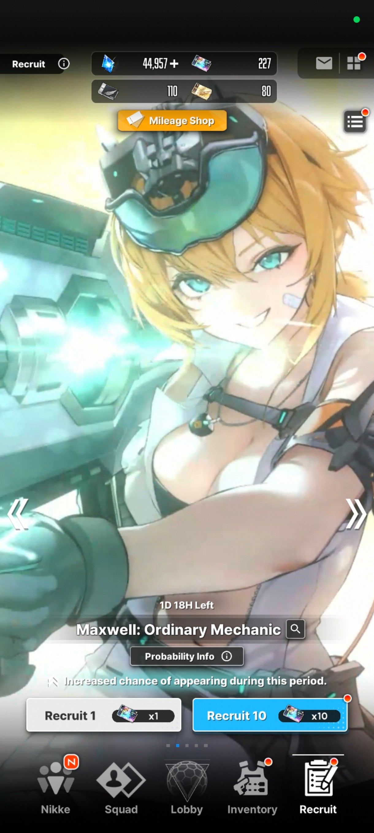 [GLOBAL] +44,631 GEMAS + 230 Vouchers💎Maxwell: Ordinary Mechanic + Laplace: Ultimate Hero + Queen (Makoto) +  Anis: Star + 23 SSR |GODDESS OF VICTORY: NIKKE cuenta reroll