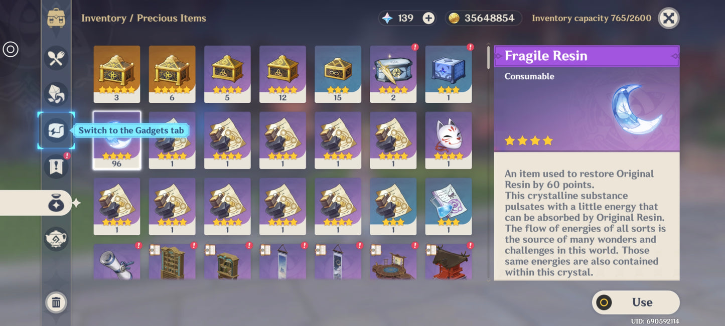 [Nivel 55] ⭐️225 Deseos + Odette + Arma + Mavuika + Arma ⭐️CUMPLEAÑOS LIBRE