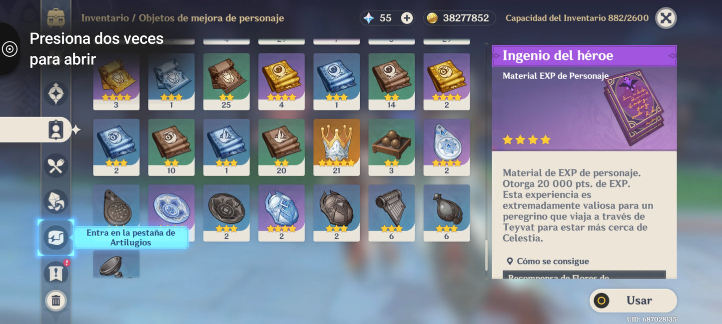 [Nivel 55] ⭐️50 Deseos + Odette + Sandrone + Arma , Citlali + Mavuika + Nefer + Diluc + Qiqi⭐️CUMPLEAÑOS LIBRE