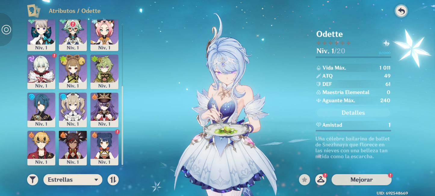 [Nivel 55] ⭐️213 Deseos + Odette + Jean + Dehya⭐️CUMPLEAÑOS LIBRE