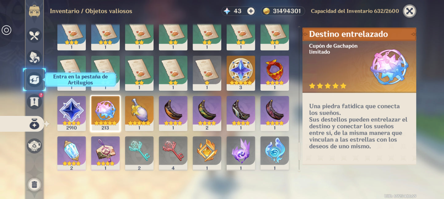 [Nivel 55] ⭐️213 Deseos + Odette + Jean + Dehya⭐️CUMPLEAÑOS LIBRE