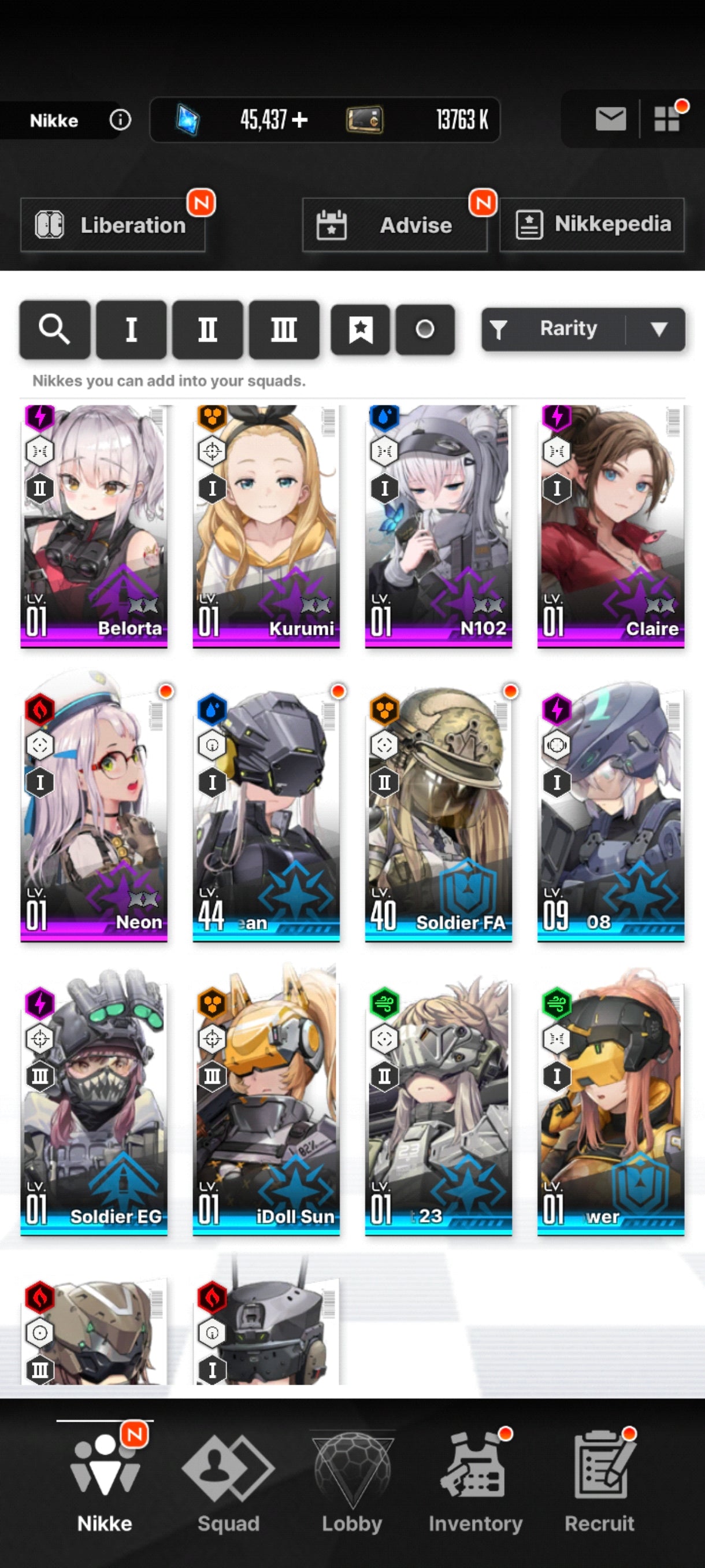 [GLOBAL] +45,437 GEMAS + 304 Vouchers💎Yukiko + Maxwell: Ordinary Mechanic + Laplace: Ultimate Hero ( +1 DUPE) + Queen (Makoto) + 18 SSR |GODDESS OF VICTORY: NIKKE cuenta reroll