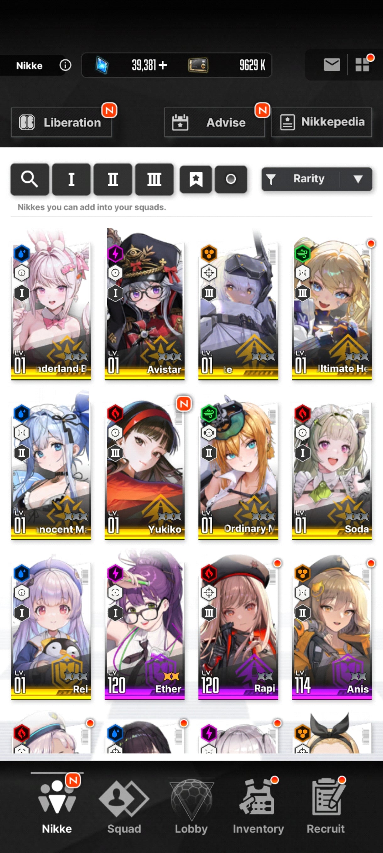 [GLOBAL] +39,391 GEMAS + 130 Vouchers💎Yukiko + Maxwell: Ordinary Mechanic + Laplace: Ultimate Hero +1 DUPE + 9 SSR |GODDESS OF VICTORY: NIKKE cuenta reroll