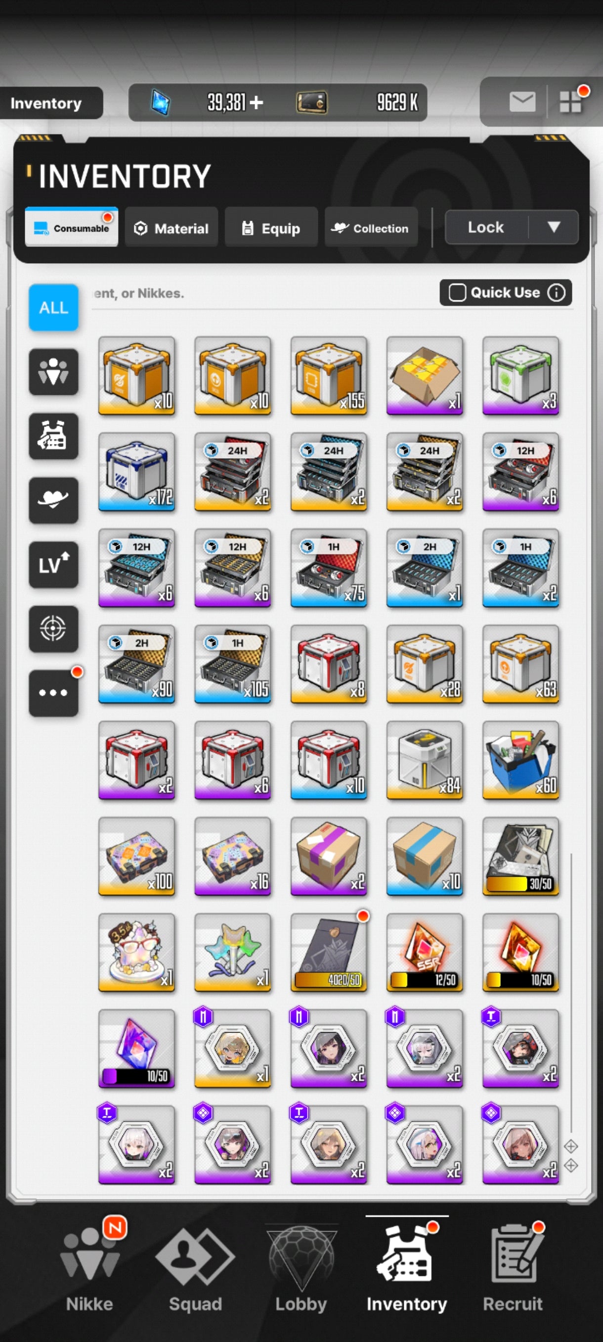[GLOBAL] +39,391 GEMAS + 130 Vouchers💎Yukiko + Maxwell: Ordinary Mechanic + Laplace: Ultimate Hero +1 DUPE + 9 SSR |GODDESS OF VICTORY: NIKKE cuenta reroll