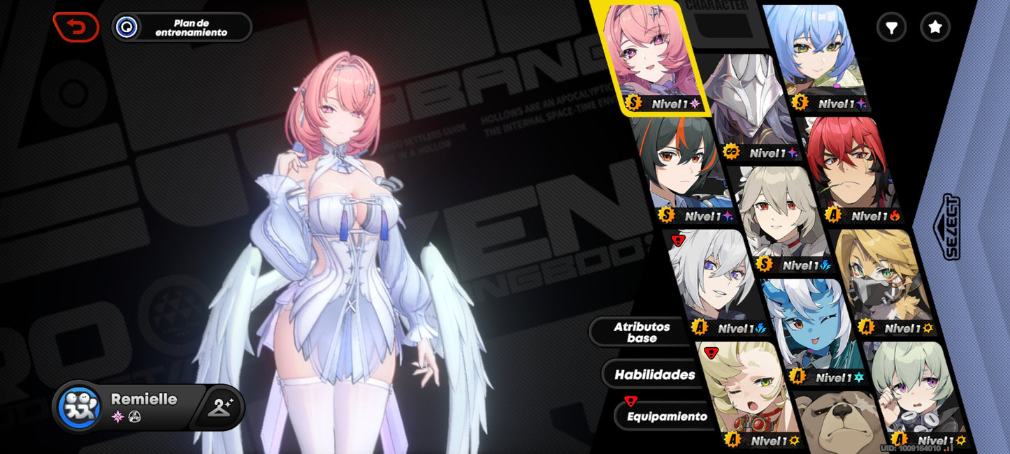[Nivel 48] ⭐️68 Cintas cifradas + Remielle C1 + Lucia + Arma , Zhu Yuan + Pyrois + Rina⭐️CUMPLEAÑOS LIBRE