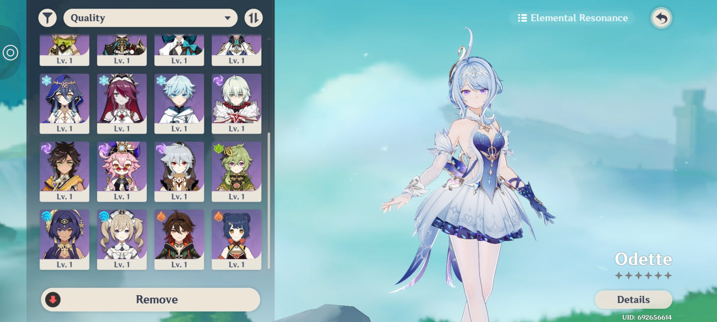 [Nivel 55] ⭐️11812 protogemas + Odette C1 + Arma + Dehya + Mona ⭐️CUMPLEAÑOS LIBRE
