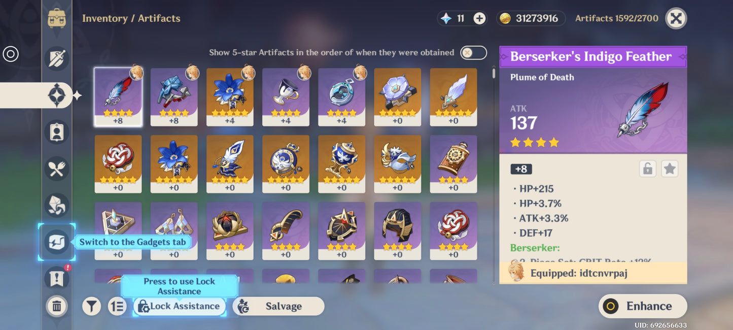 [Nivel 55] ⭐️+129 Deseos + Odette C2 + Arma + Jean + Diluc ⭐️CUMPLEAÑOS LIBRE