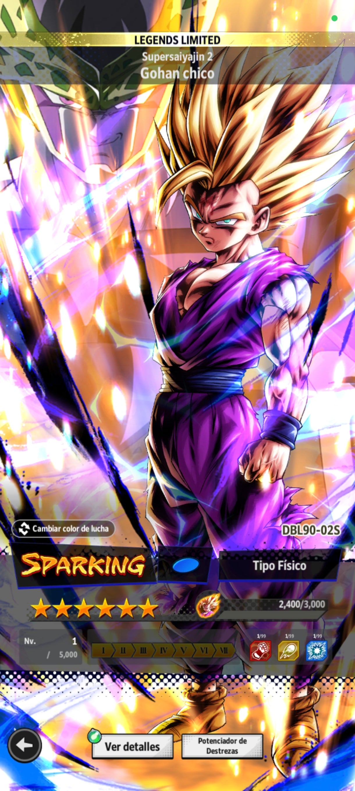 [Android & iPhone] LL SSJ2 Gohan 6⭐️+ LL Goku SSJ DIOS & HIT + LL GOKU & VEGETA + SSJ4 Goku ULTRA + SSJ4 Vegeta ULTRA + Zamasu ULTRA + SSJ GOKU NAMEK ULTRA + 25 LL