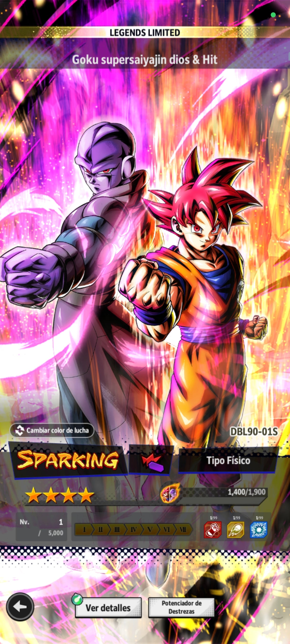 [Android & iPhone] LL SSJ2 Gohan 6⭐️+ LL Goku SSJ DIOS & HIT + LL GOKU & VEGETA + SSJ4 Goku ULTRA + SSJ4 Vegeta ULTRA + Zamasu ULTRA + SSJ GOKU NAMEK ULTRA + 25 LL