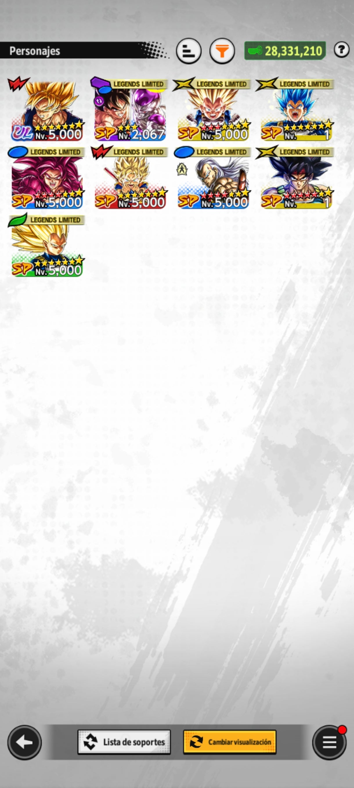[Android & iPhone] Vegeta Mini SSJ3 LL 10*⭐️+ SSJ4 Goku DAIMA LL 11*⭐️