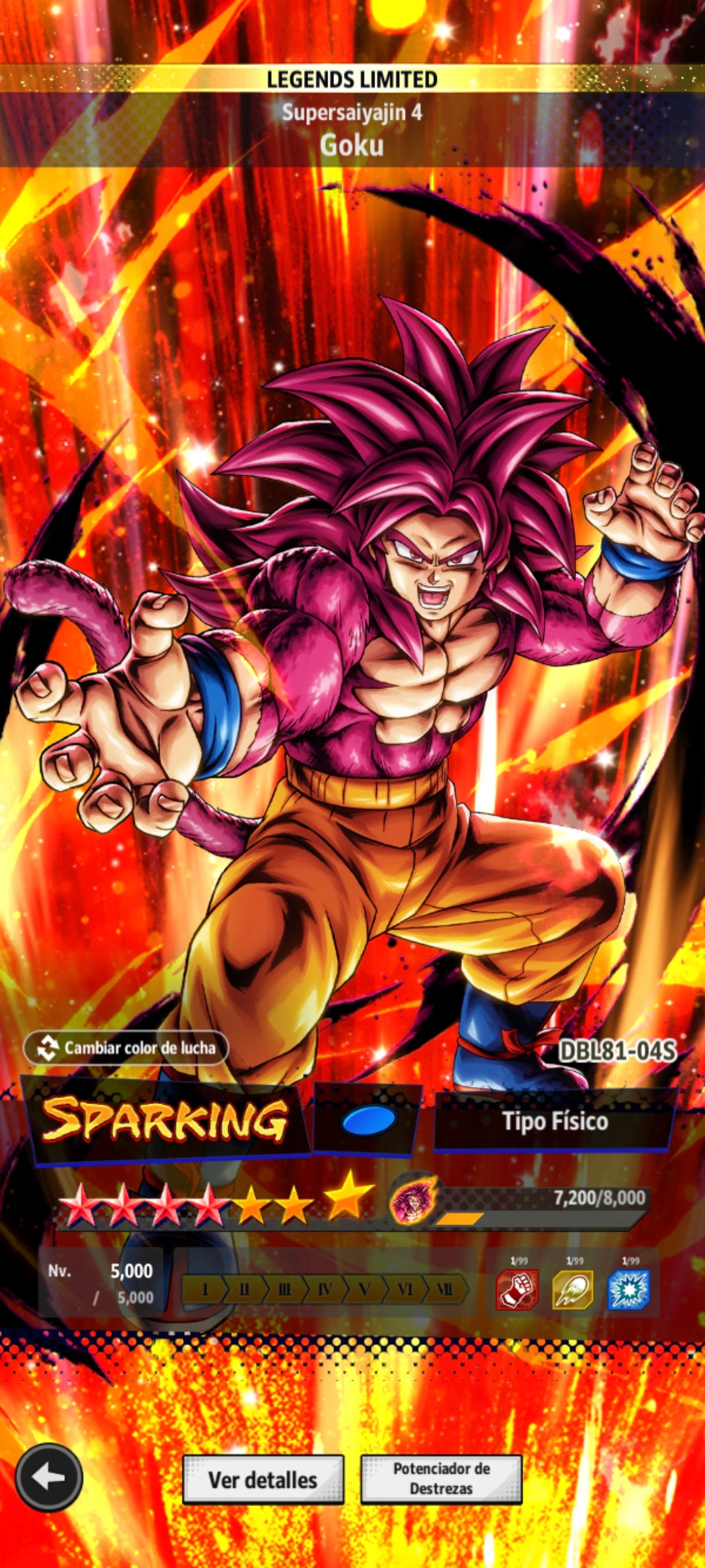 [Android & iPhone] Vegeta Mini SSJ3 LL 10*⭐️+ SSJ4 Goku DAIMA LL 11*⭐️
