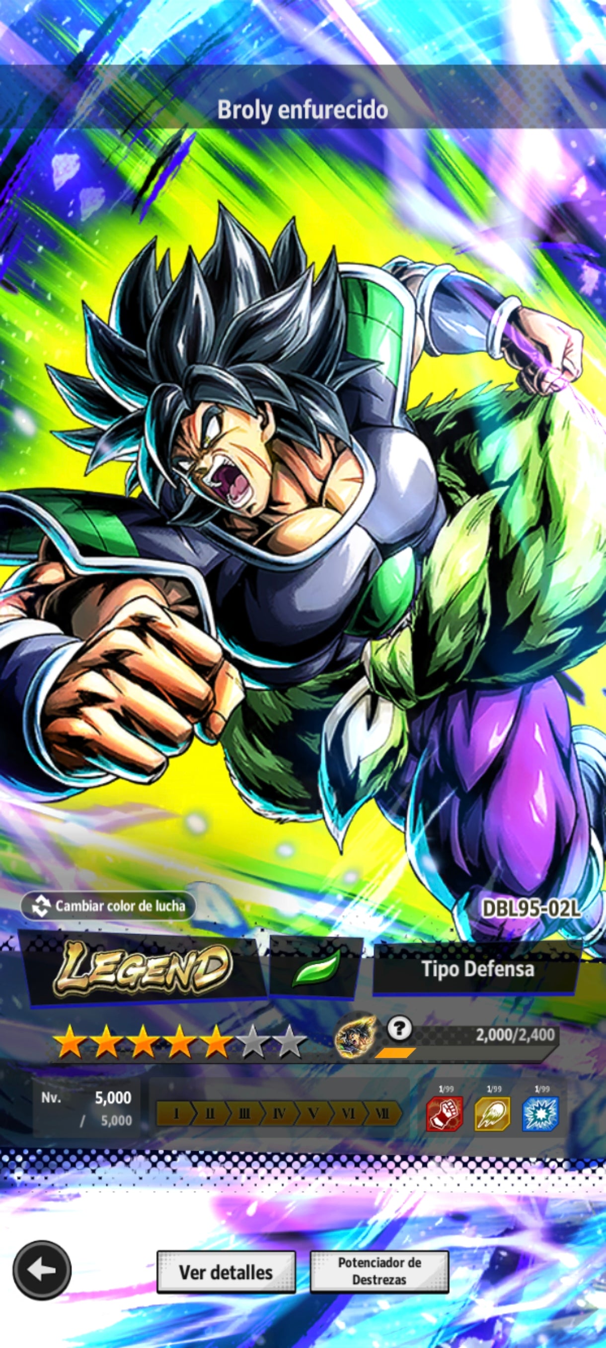 [Android&Iphone] Gogeta ULTRA + Goku Oscuro LEGENDS + Broly LEGENDS + Súper Vegetto LEGENDS + Bardock LEGENDS + Goku (Mini) LEGENDS + 11 LL|DRAGON BALL Legends Cuenta