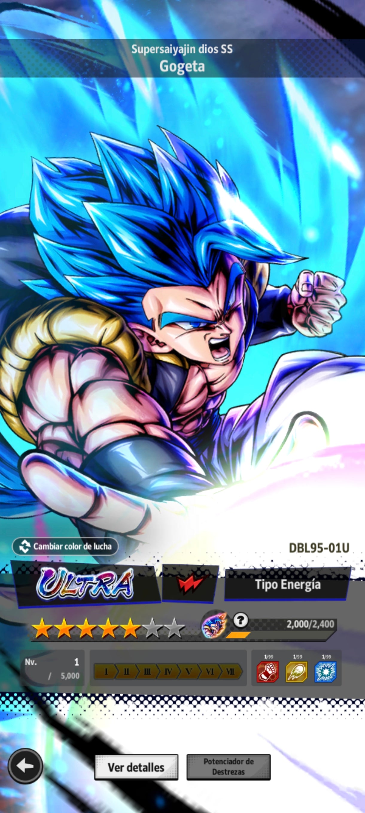 [ANDROID] 80,051 Cronocristales💎 + GOGETA 2026 ULTRA + 5 LL |DRAGON BALL Legends Cuenta