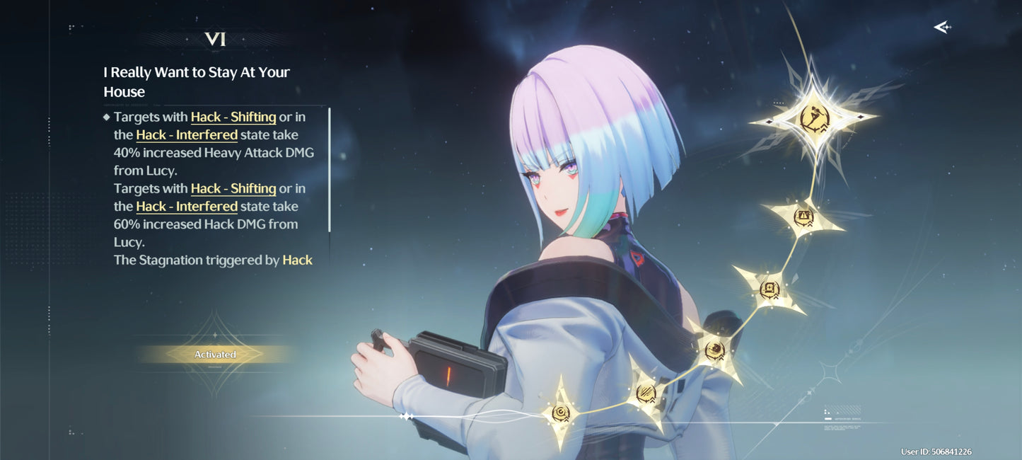 [AMERICA] UL 45⭐️ Lucy R6 + Arma , Rebecca | Wuthering Waves CUENTA REROLL
