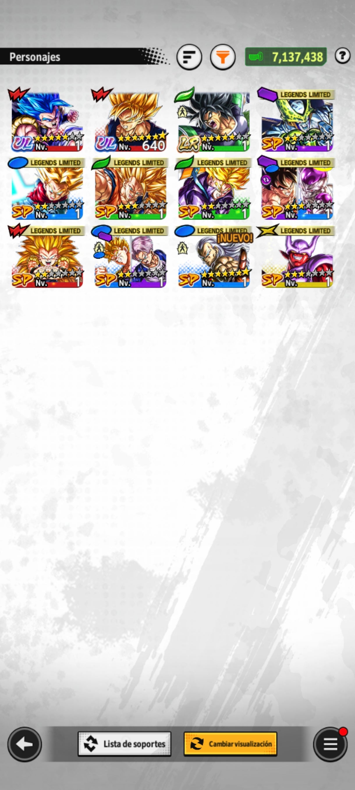 [ANDROID] 70,036 Cronocristales💎Gogeta 2026 ULTRA + Broly LEGEND + 9 LL |DRAGON BALL Legends Cuenta