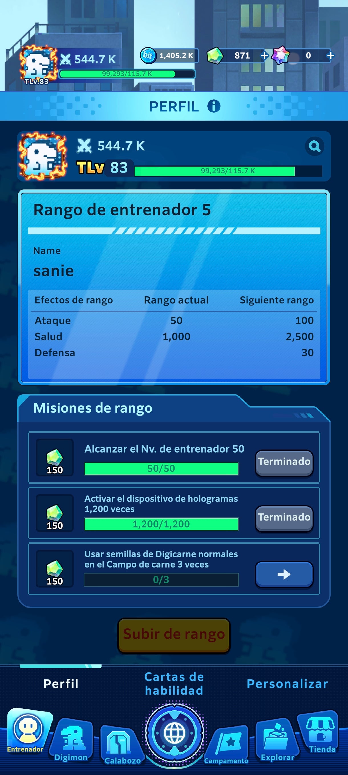 [Nivel 83] Gallantmon Lv 99 + Veemon Lv 20 + Okuwamon UR |2 Pases de batalla |Cuenta avanzada Digimon UP