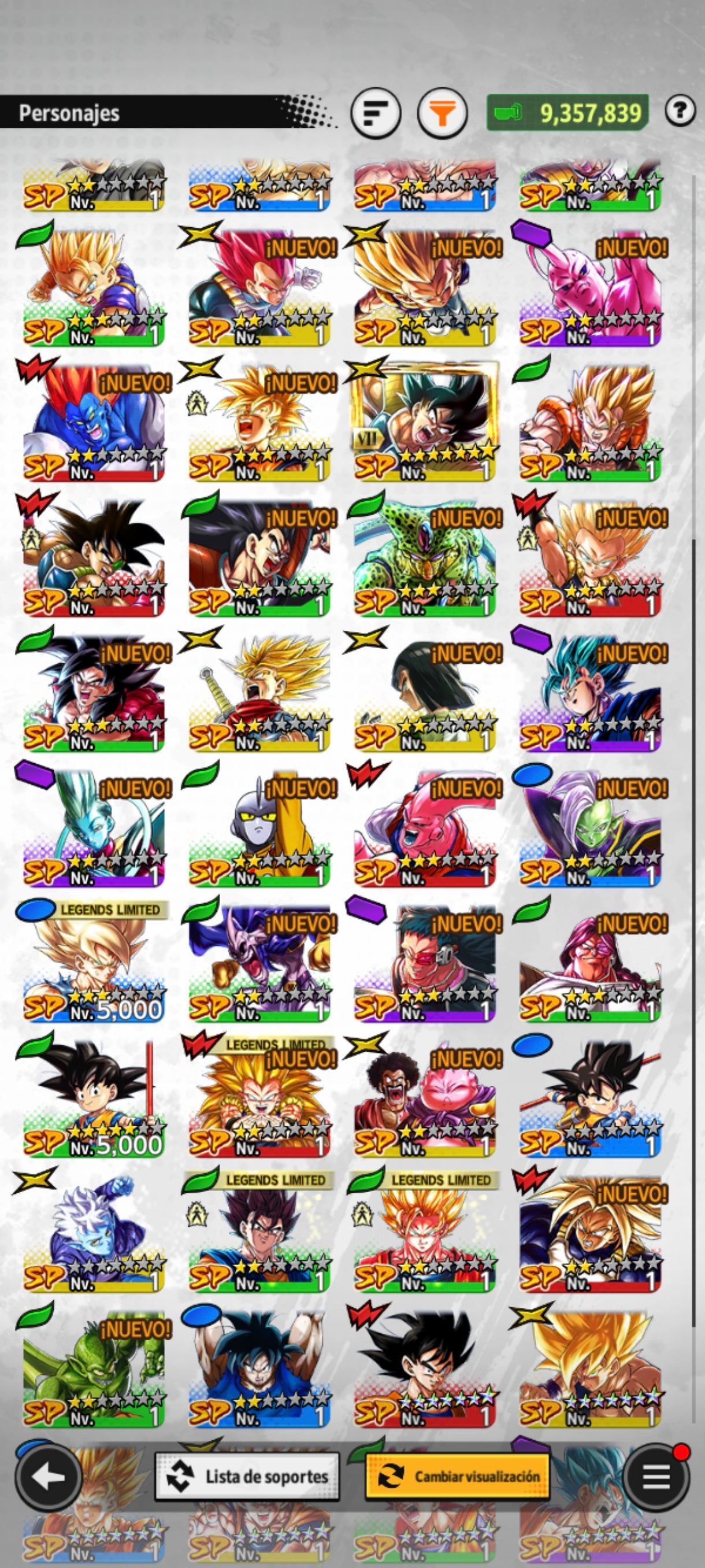 [ANDROID] 80,880 Cronocristales💎+ ANIVERSARIO Gogeta Blue ULTRA 2026 + Broly LR + 4 LL| DRAGON BALL Legends Cuenta