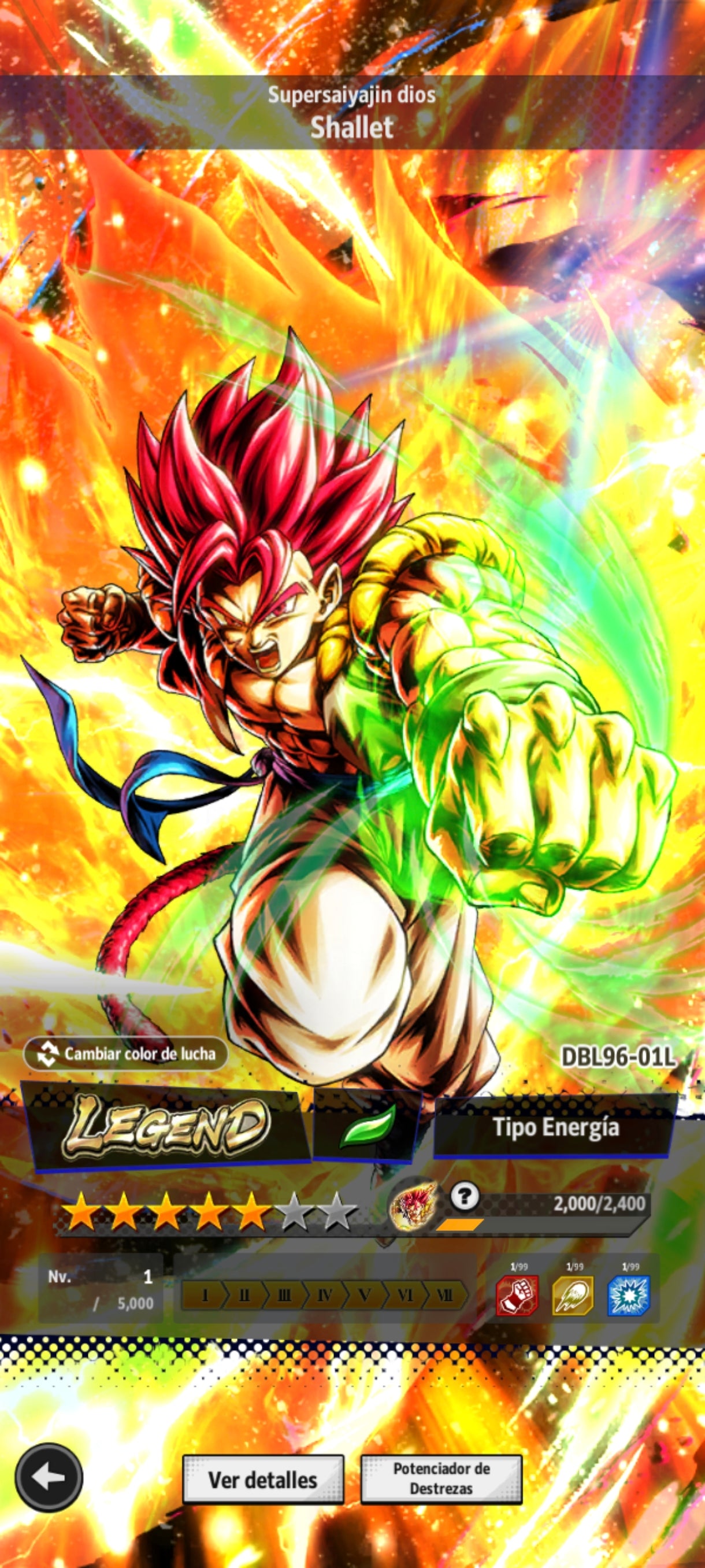 [ANDROID] 50,509 Cronocristales💎+ SSj Dios Shallet LR + Goku ssj3 & Vegeta ssj2 ULTRA + Goku ULTRA + 6 LL