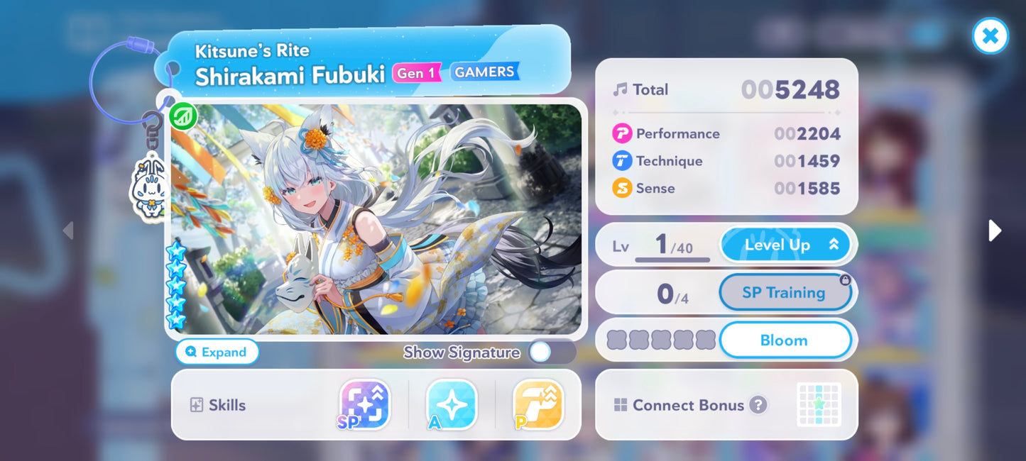 [GLOBAL] Lvl 5 ⭐️| 5 Personajes 5⭐️|+ 12 personajes 4⭐️ | hololive Dreams cuenta reroll