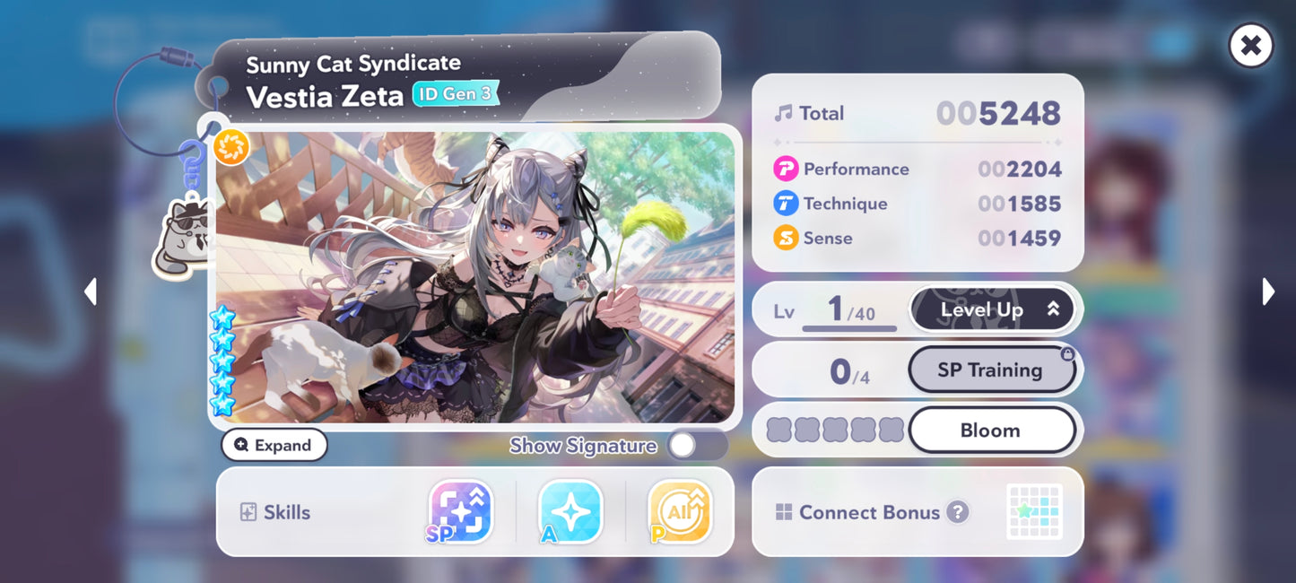 [GLOBAL] Lvl 5 ⭐️| 5 Personajes 5⭐️|+ 12 personajes 4⭐️ | hololive Dreams cuenta reroll