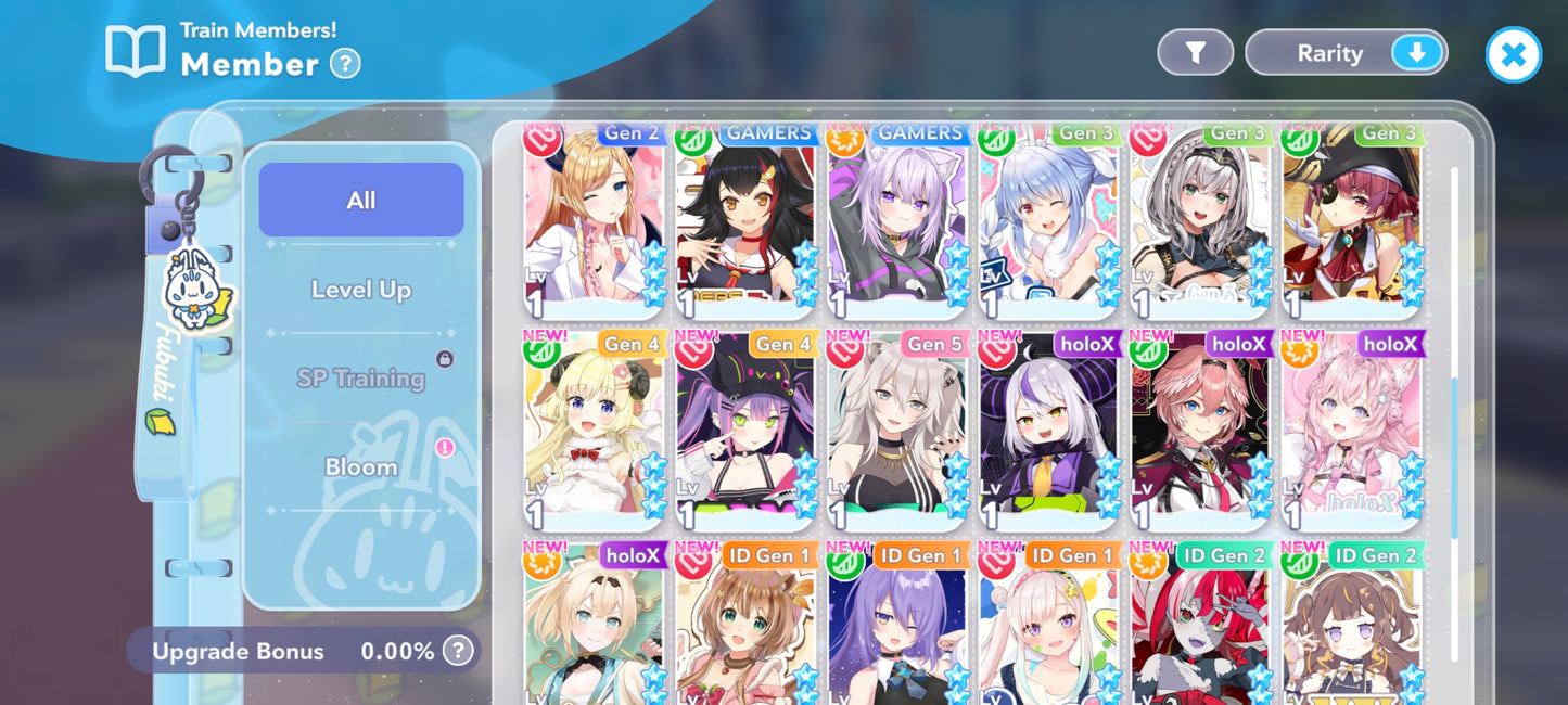 [GLOBAL] Lvl 5 ⭐️| 7 Personajes 5⭐️|+ 10 personajes 4⭐️ | hololive Dreams cuenta reroll