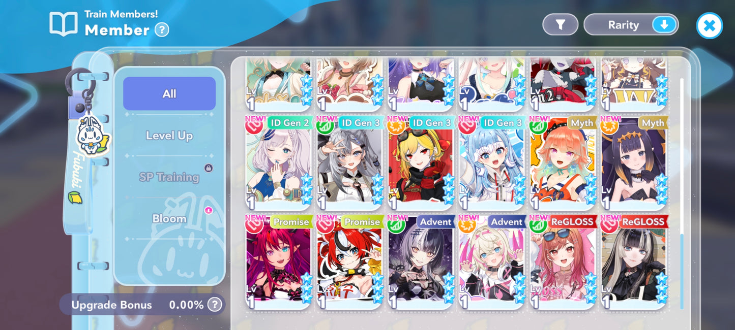 [GLOBAL] Lvl 5 ⭐️| 7 Personajes 5⭐️|+ 10 personajes 4⭐️ | hololive Dreams cuenta reroll