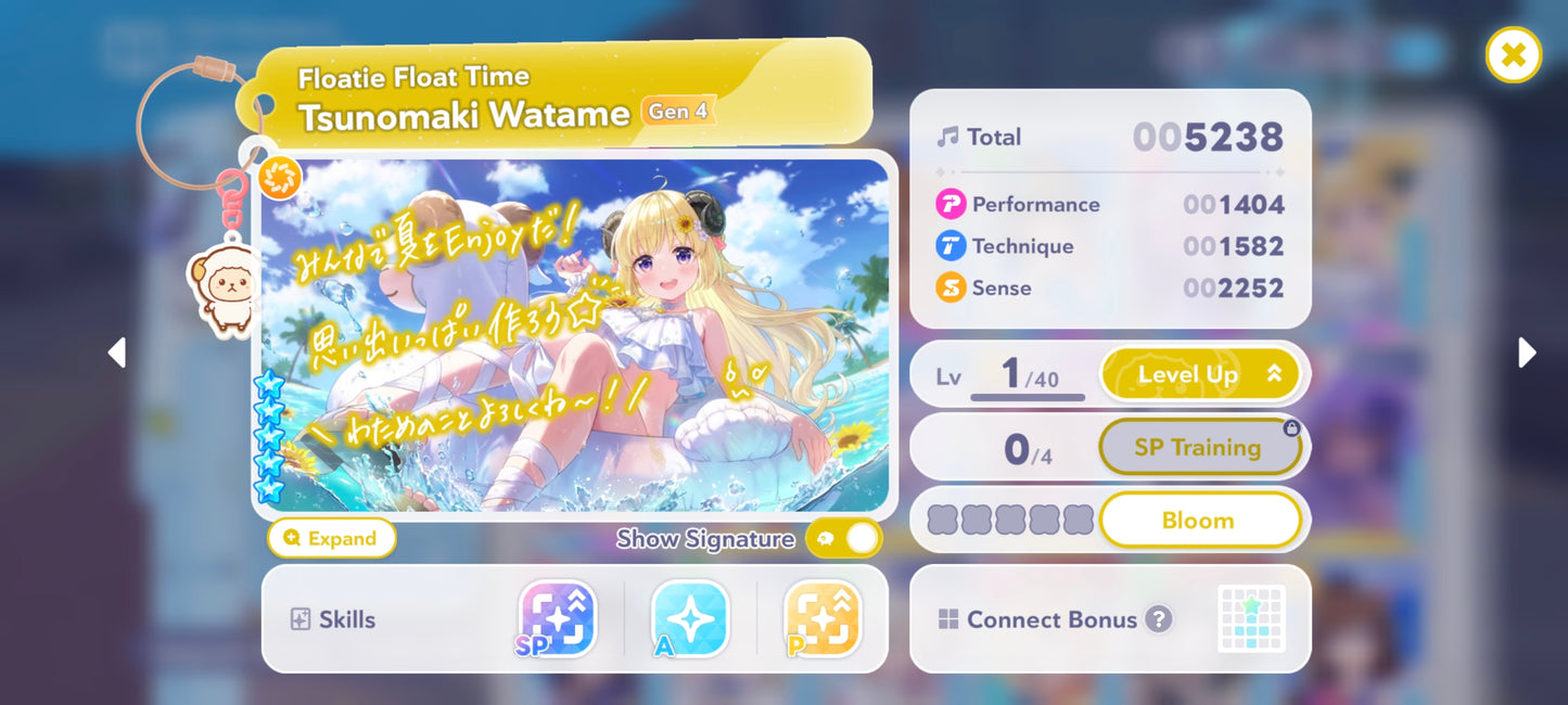 [GLOBAL] Lvl 5 ⭐️| 7 Personajes 5⭐️|+ 10 personajes 4⭐️ | hololive Dreams cuenta reroll