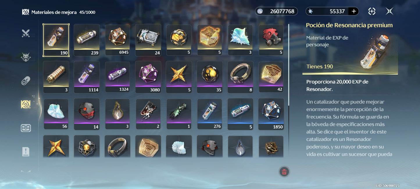 SERVER AMERICA Nivel 49 +55337 Astritas + Qingxiao + Encore