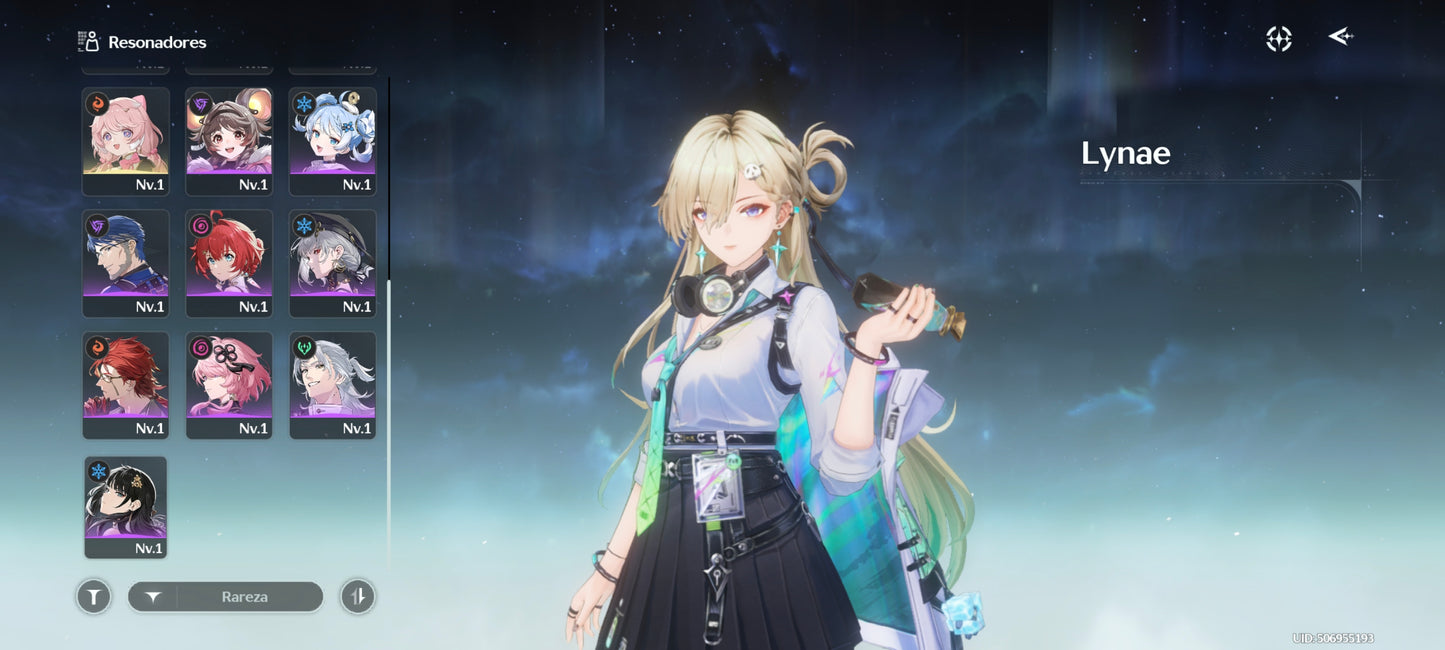 AMERICA |Lvl 49| Lynae + Arma 5⭐️| Yangyang Xuanling + Arma 5⭐️| Luuk Herssen + Arma 5⭐️| Verina C1 + Encore C1 + Lingyang C1|Cumpleaños libre|Wuthering Waves CUENTA REROLL