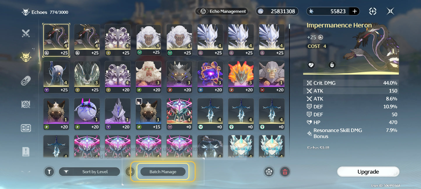 AMERICA|Lvl 49| + 55823 Astritas + Qingxiao + Encore|Cumpleaños libre|Wuthering Waves CUENTA REROLL