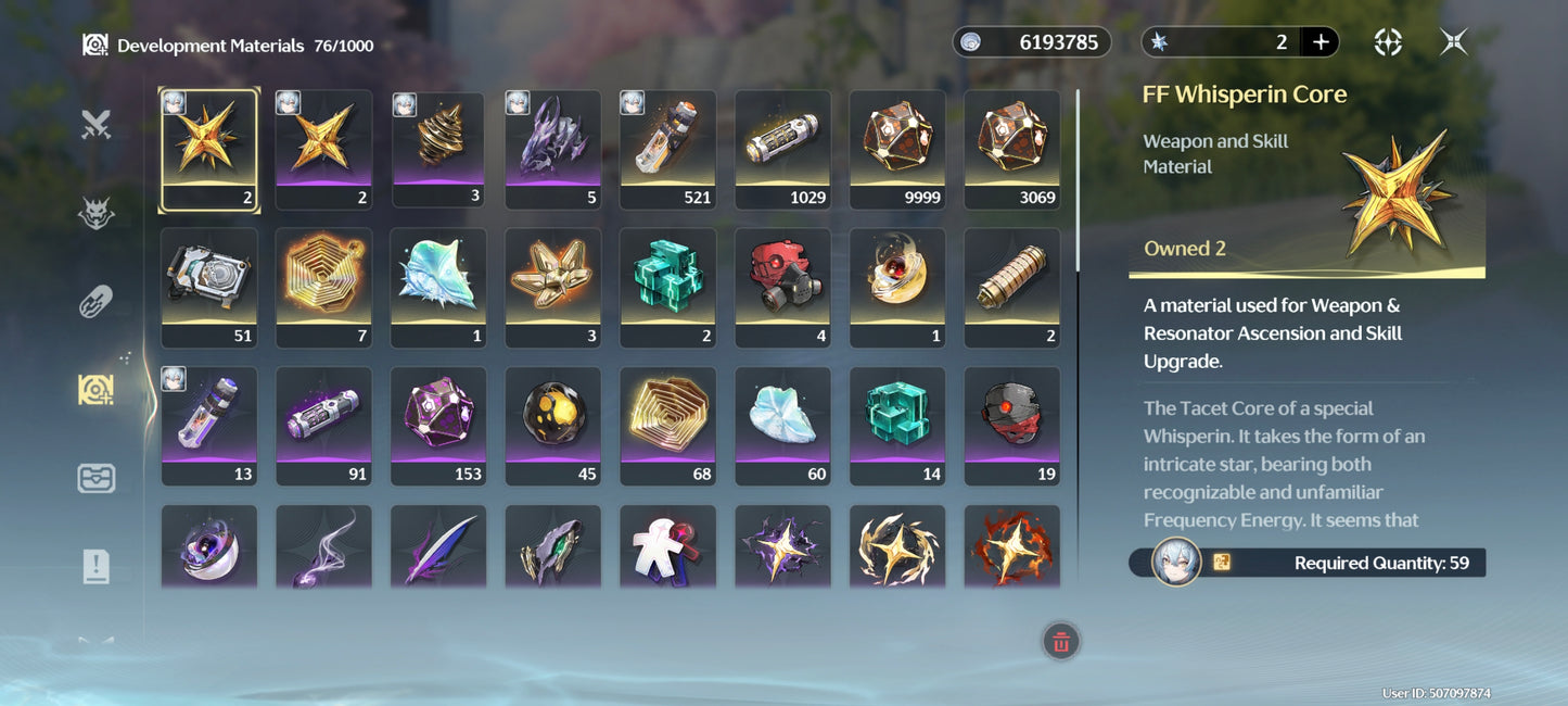 AMERICA|Lvl 72| Hiyuki C6 + Arma| Lynae + Arma | Yangyang: Xuanling + Arma| Mornye + Lucilla + Aemeath + Rebecca + Verina C2 + Lingyang + Encore + Calcharo