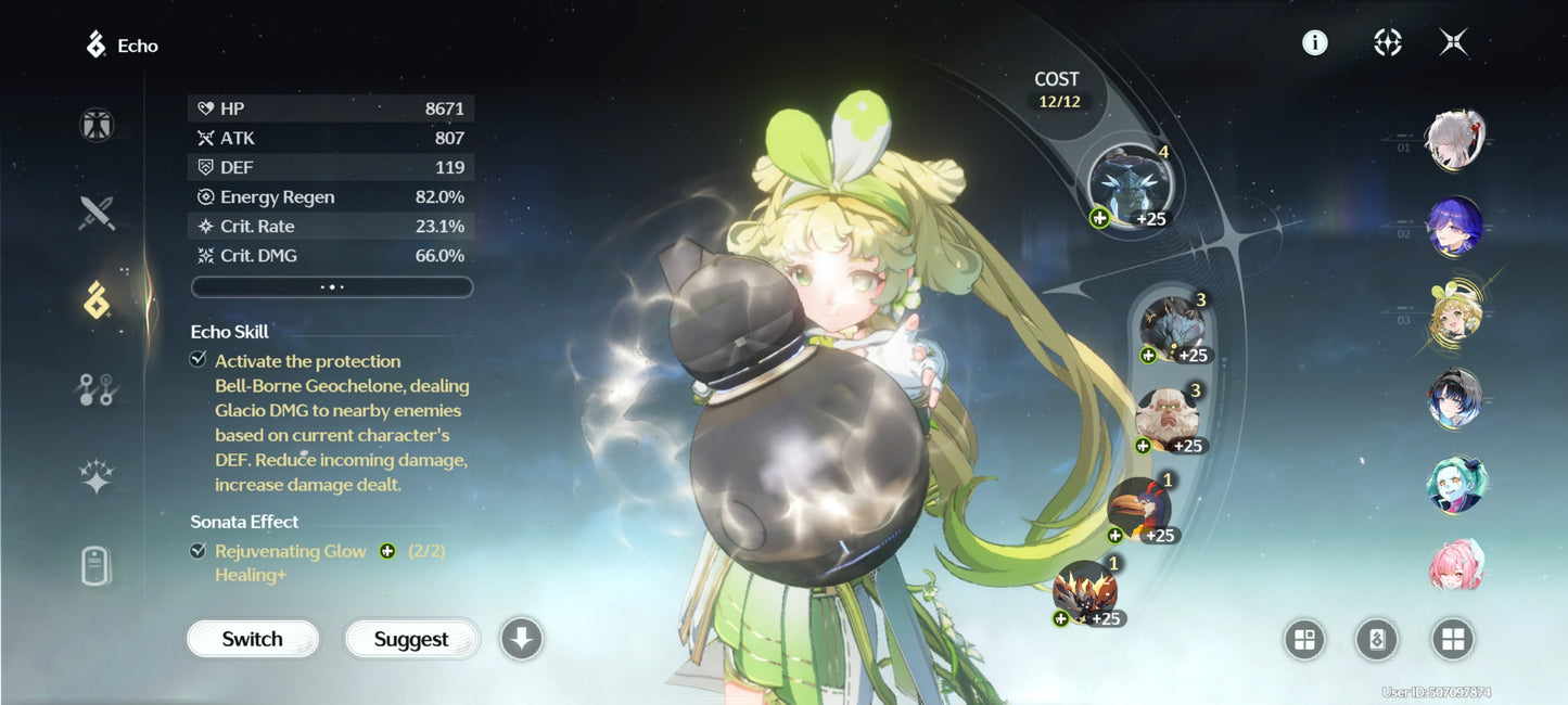 AMERICA|Lvl 72| Hiyuki C6 + Arma| Lynae + Arma | Yangyang: Xuanling + Arma| Mornye + Lucilla + Aemeath + Rebecca + Verina C2 + Lingyang + Encore + Calcharo