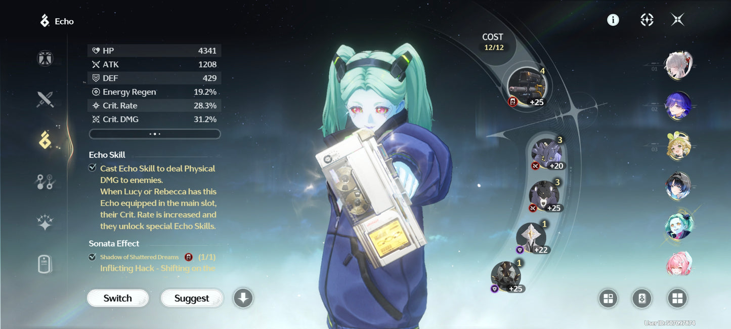 AMERICA|Lvl 72| Hiyuki C6 + Arma| Lynae + Arma | Yangyang: Xuanling + Arma| Mornye + Lucilla + Aemeath + Rebecca + Verina C2 + Lingyang + Encore + Calcharo