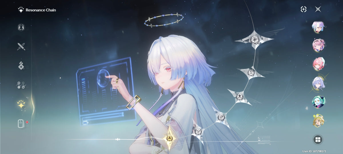 [NA] Lvl 76 Hiyuki S6 + Arma , Qingxiao + Arma,  Aemeath + Arma , Mornye S1 + Arma,  etc