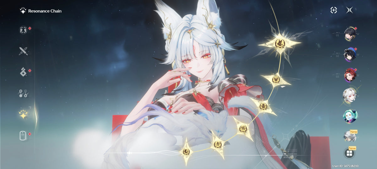 [America] Nivel 50 + Hsin S6 | Wuthering Waves CUENTA REROLL