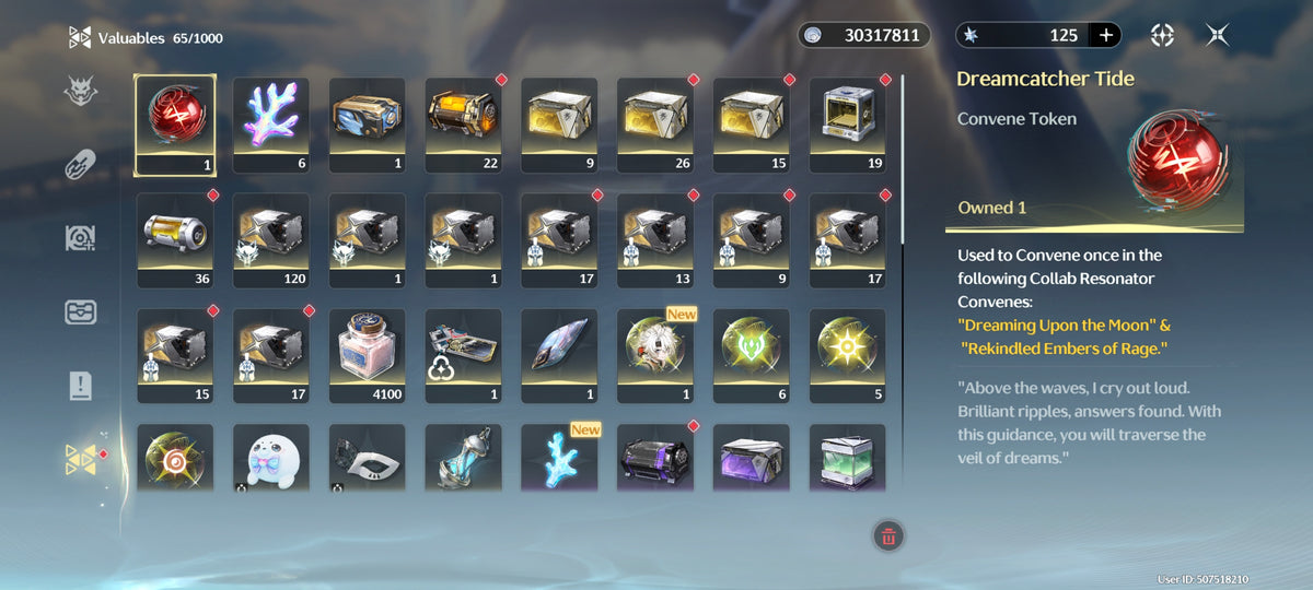 [America] Nivel 50 + Hsin S6 | Wuthering Waves CUENTA REROLL