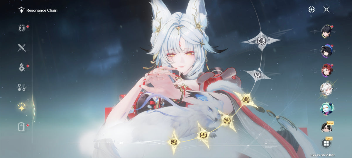 [America] Nivel 50 + Hsin S4 | Wuthering Waves CUENTA REROLL