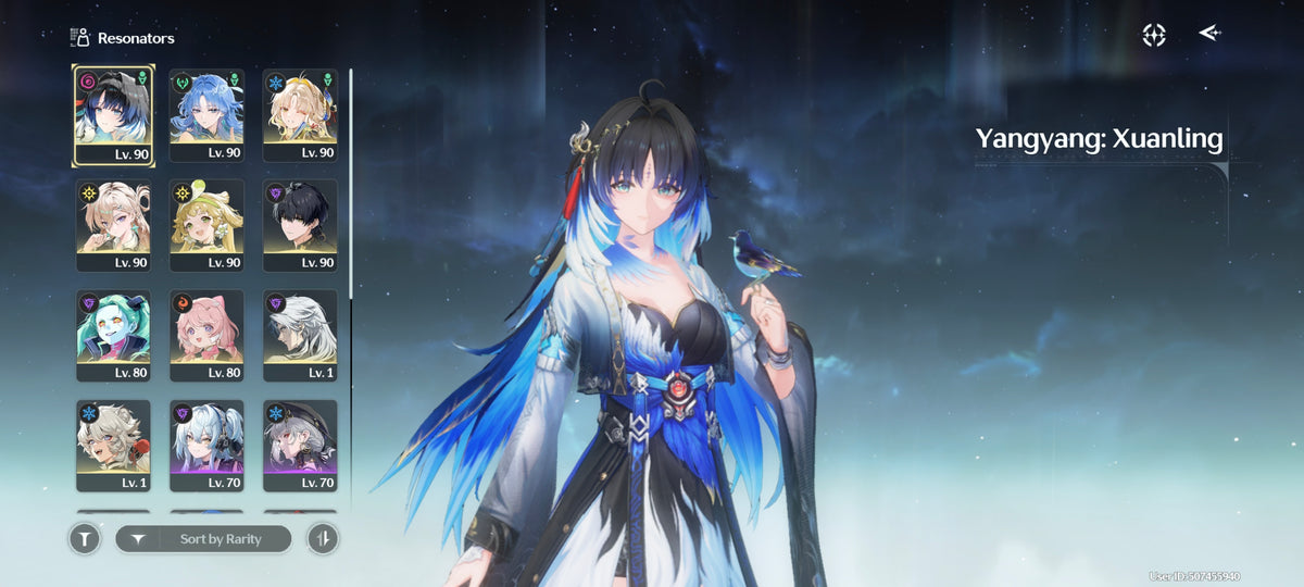 NA UL66| Yangyang Xuanling S6 + Azure Oath , Qingxiao + Glint of Clouds , Suisui + Rebecca + Verina S2 + Calcharo + Encore S2 + Lingyang | CUMPLEAÑOS LIBRE