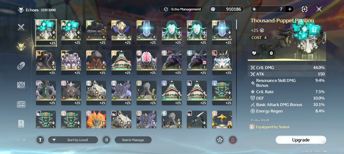 NA UL66| Yangyang Xuanling S6 + Azure Oath , Qingxiao + Glint of Clouds , Suisui + Rebecca + Verina S2 + Calcharo + Encore S2 + Lingyang | CUMPLEAÑOS LIBRE