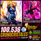 [ANDROID] 100,536 Cronocristales💎 + Súper Vegetto LEGENDS + Supersaiyajin Goku Oscuro LEGENDS + 8 LL |DRAGON BALL Legends Cuenta