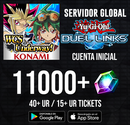 10.000+ Gemas Yu-Gi-Oh Duel Links / Cuenta inicial