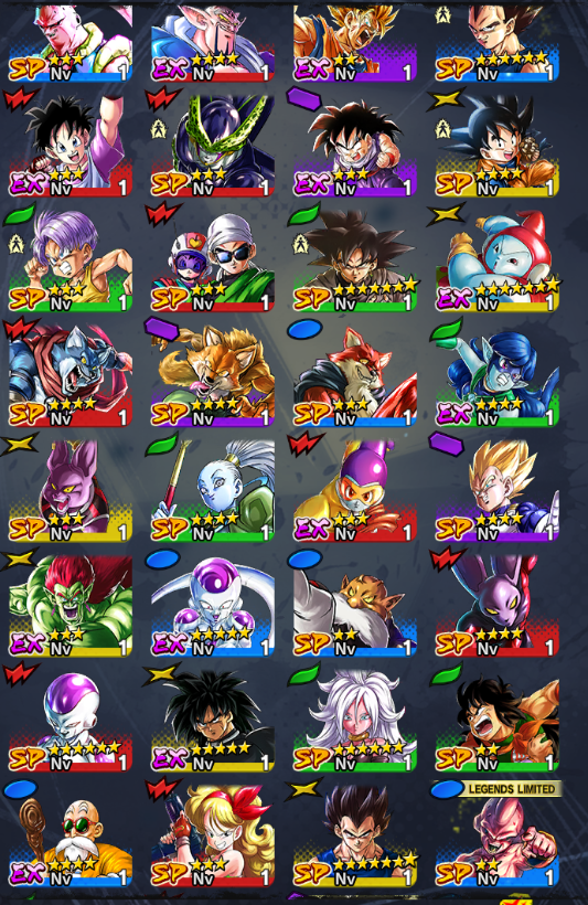 [Android & iPhone] TURLES ULTRA + MAJIN VEGETA ULTRA + LL SUPERSAIYAJIN GOKU + LLGOKU SUPERSAIYAJIN DIOS + 21 LEGENDS LIMITED