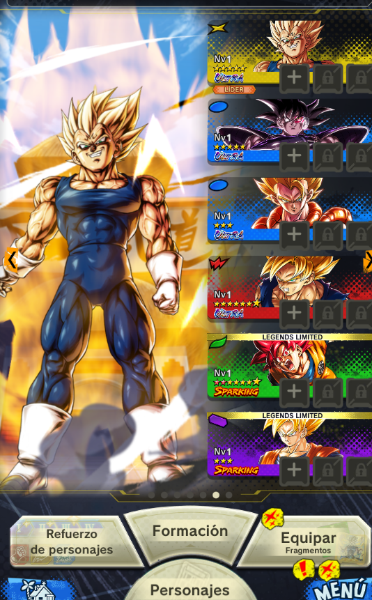 [Android & iPhone] TURLES ULTRA + MAJIN VEGETA ULTRA + LL SUPERSAIYAJIN GOKU + LLGOKU SUPERSAIYAJIN DIOS + 21 LEGENDS LIMITED