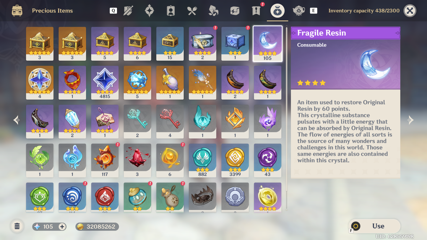 [Nivel 55] ⭐️Sandrone + Ineffa + Arma , Columbina + Mona + Keqing⭐️CUMPLEAÑOS LIBRE