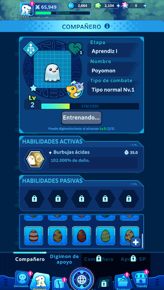 [Nivel 2] WarGreymon (Ver. SP) CUENTA INICIAL | Digimon UP Reroll cuenta