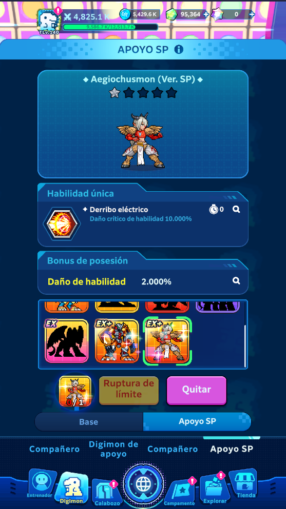 [GLOBAL] Cuenta Premium ~ Lvl 140 + | Cuenta Avanzada|[EX+] WarGreymon +2 [ EX+] Aegiochusmon | [EX+] Agumon + Tai 2+ [EX+] Aegiomon + Inori 2+ [EX+] Veemon + Davis | [EX+] Phantom Nova 2+