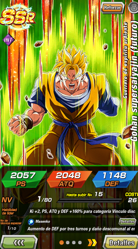 ANDROID|+ 12742 Piedras Dragon💎 |Gohan Futuro LR |Dokkan Battle cuenta reroll